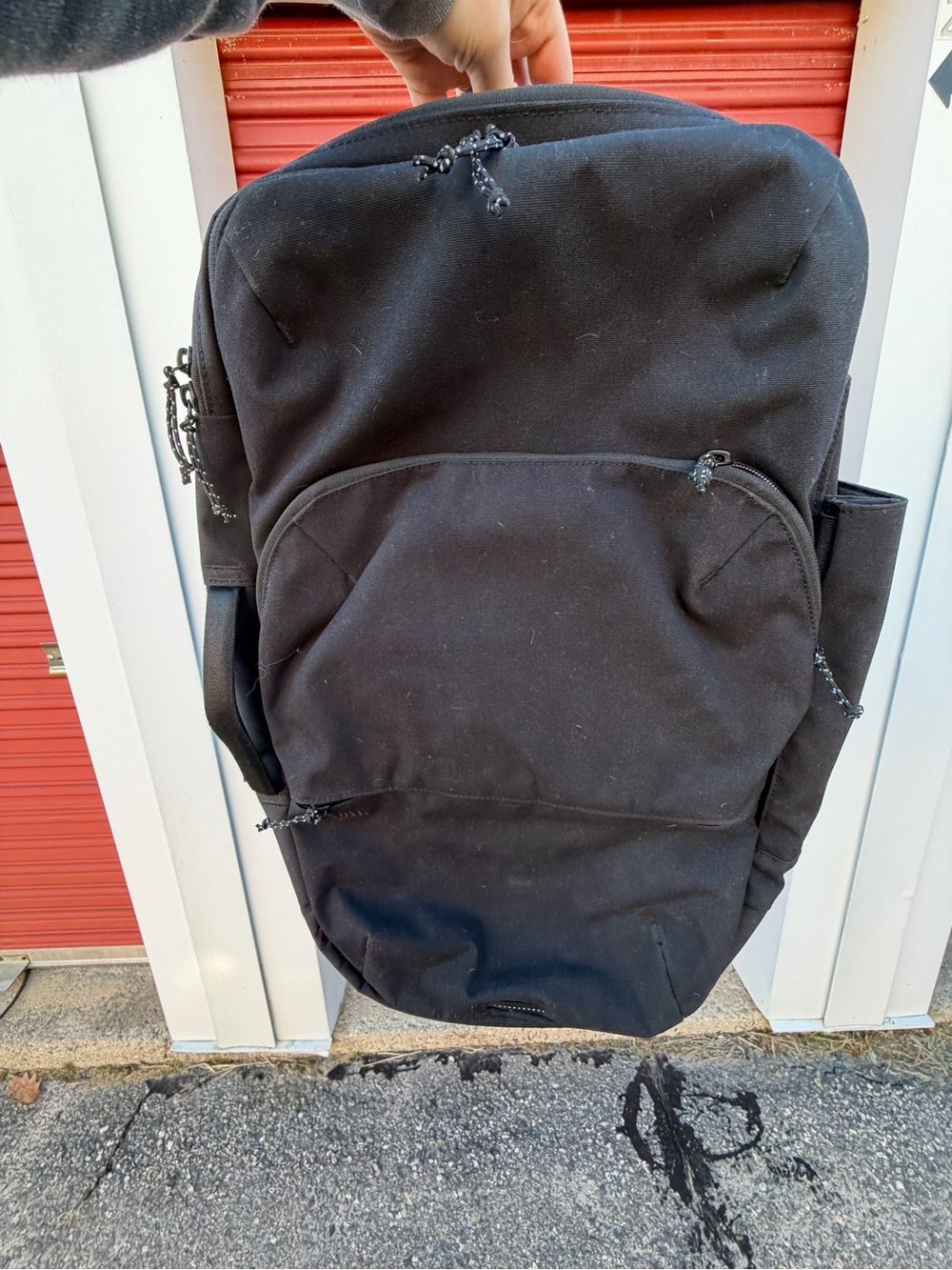 Pakt Black Minimalist Travel Backpack
